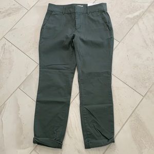 LOFT girlfriend chinos capris